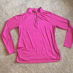 1/4 Zip Maternity Go Dry athletic shirt